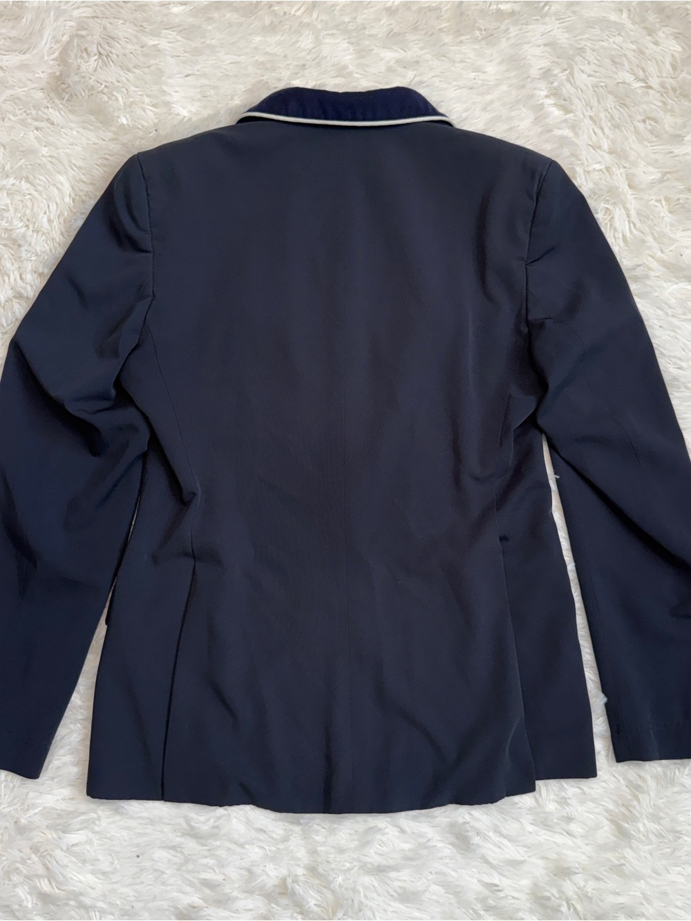 Women’s Size 14R Navy Grand Prix Horseback Riding Show Coat. Good Condition. - Picture 3 of 8